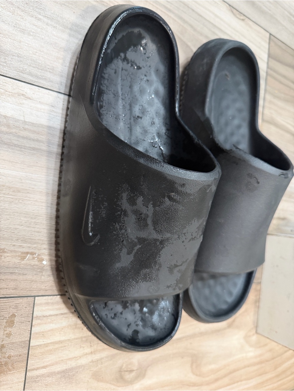 Nike Black Slide Sandals